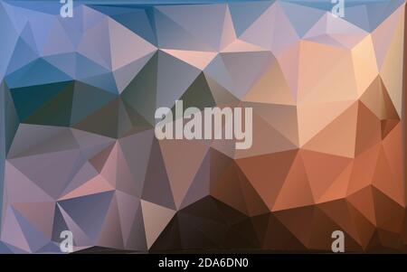 Abstract triangle polygon geometrical background Stock Vector