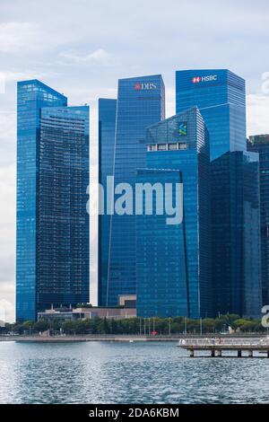 Mbfc Logo Vertical view of Marina Bay Financial Centre with many skyscrapers ...