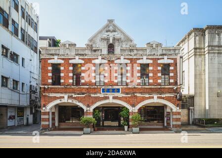 October 20, 2020: Taiwan Museum of Suncake in Taichung city. It is a heritage architecture called Chuan An Tang built during the Japanese rule for a m Stock Photo