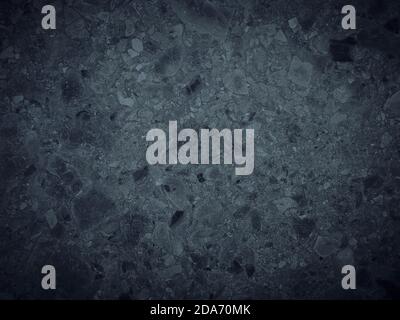 Small Stones Marble Seamless Rock Surface Background with Vignetted Corners. Abstract Texture Pattern Stock Photo