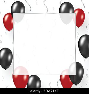 Black Friday design with empty copy space. Stock Vector