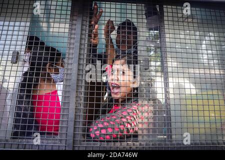 Slogna Examples A protester shouts slogans after being detained during a protest ...