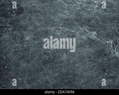 Worn Damaged Painted Stone Texture Pattern Background with Vignette Frame Effect. Dark Grey Grunge Texture Structure Surface with Stock Photo