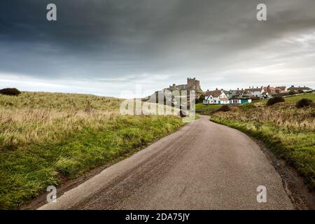 Bamburgh Castle Stock Photo