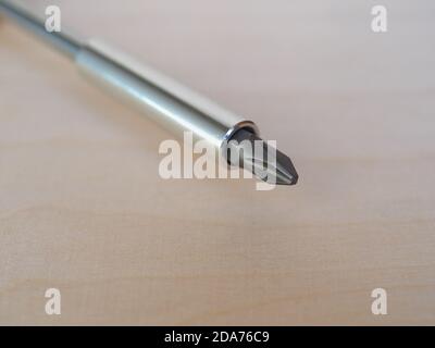 Screwdriver bits in a bit holder set Stock Photo