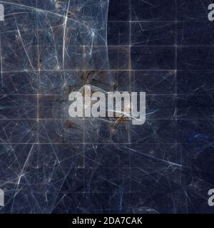 Fractal abstract background square image Stock Photo