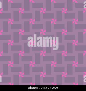 Clear shapes and colors will transform any surface and make it attractive. Seamless pattern for the web, advertising, textiles, printing products, and Stock Vector