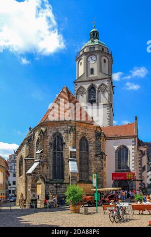 View of the Frauenkirche, Church of Our Lady, Meissen, Saxony, Germany, Europe Stock Photo