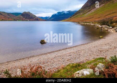 Crummock Water in the north western Lake District National Park, Cumbria. Stock Photo