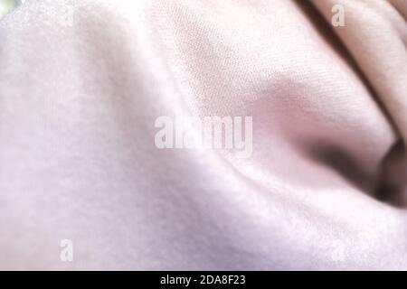 Wool fabric. A soft and warm blanket. Material for the production of  clothing. Cloth samples close up. Textile background Stock Photo - Alamy