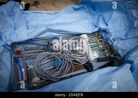 the sterile instruments for the removal of foreign bodies are located ...