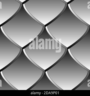 Seamless gray chain mail dragon scales. Dragon scale. Simple background  Stock Vector Image & Art - Alamy