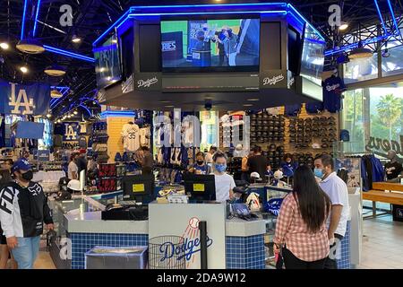 Buying Dodgers Merch at Universal Studios Citywalk the Dodgers