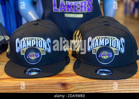 Where to buy Los Angeles Lakers NBA Championship 2020 shirts, hats