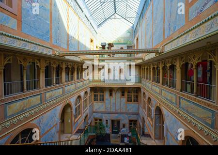 Ancien Manège one of La Chaux-de-Fonds architectural jewels. Canton Neuchâtel, Switzerland. Stock Photo