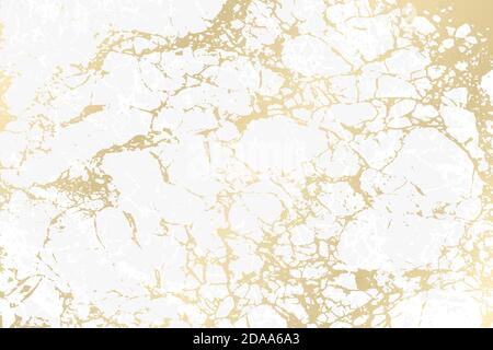 Light marble cracks simple texture. Vector illustration. Stock Vector