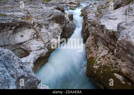 geography / travel, Germany, Bavaria, Lenggries, Walchenklamm at Sylvenstein Reservoir, near issue, Le, Additional-Rights-Clearance-Info-Not-Available Stock Photo