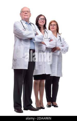 in full growth..diverse medical professionals standing together Stock Photo