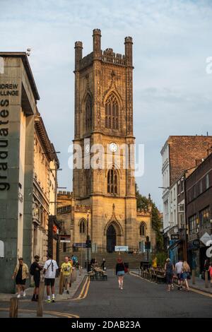 St Luke's Church, known locally as the bombed-out church, a former Anglican parish church in Liverpool, England, UK Stock Photo