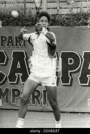 Taiwan-American tennis player Tommy Ho, USA 1988 Stock Photo