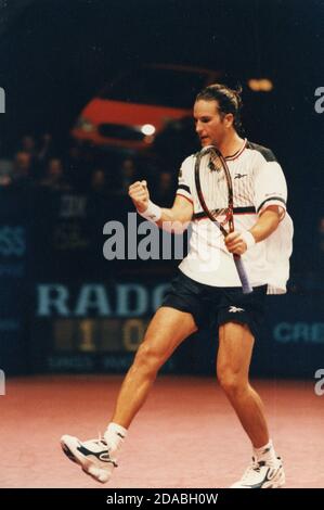 Australian tennis player Pat Rafter, 1998 Stock Photo