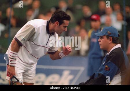 Spanish tennis player Alex Corretja, 2000s Stock Photo