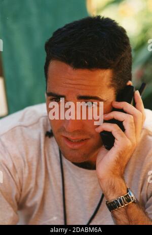 Spanish tennis player Alex Corretja, 1996 Stock Photo