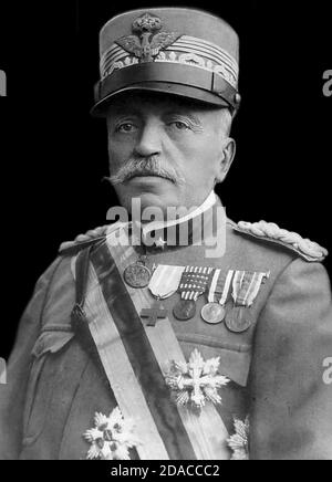 LUIGI CADORNA (1850-1928) Sardinian-born Chief of the Italian General Staff in WWI Stock Photo