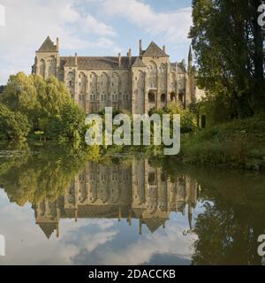Solesmes Abbey Stock Photo