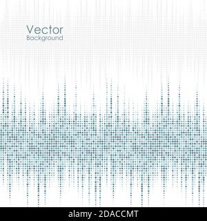 Abstract background with blue and gray dots Stock Vector