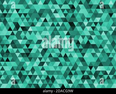 Triangular mosaic. Geometric texture. Mosaic. Triangle. Abstract. Backdrop. Background. Wallpaper. Modern. Polygon. Vector. Stock Vector