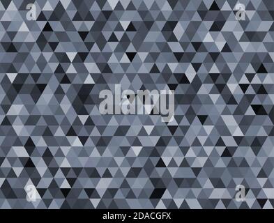 Triangular mosaic. Geometric texture. Mosaic. Triangle. Abstract. Backdrop. Background. Wallpaper. Modern. Polygon. Vector. Stock Vector