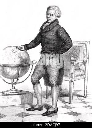PIERRE-SIMON LAPLACE (1749-1827) French polymath: engineer, mathematician, astronomer, politician Stock Photo