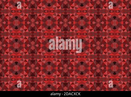 Geometric seamless pattern. Abstract mosaic for background, wallpaper, backdrop, banner, template, illustration and fabric. Vector. Stock Vector