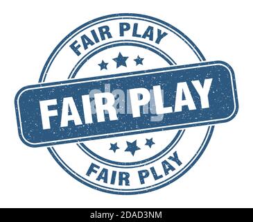 fair play stamp. fair play sign. round grunge label Stock Vector Image ...