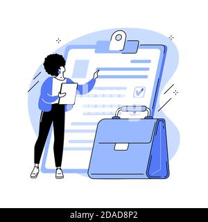 Careers abstract concept vector illustration. Stock Vector