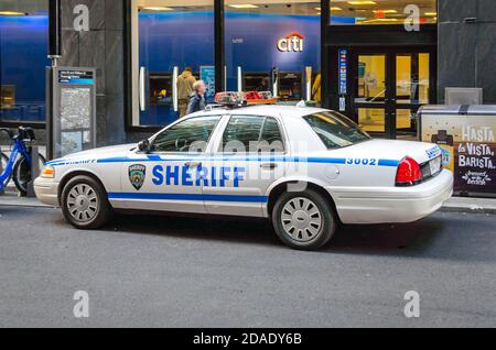 city of new york sheriff department ford police interceptor cruiser ...