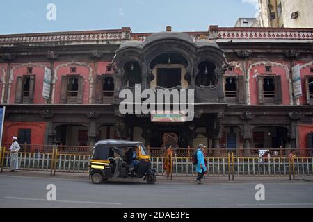 Vishrambaug wada, exterior, Landmarks of the Pune city. Bajirao Peshwe 2nd lived in this palace Stock Photo