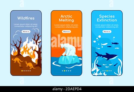 Human environmental destruction Stock Vector