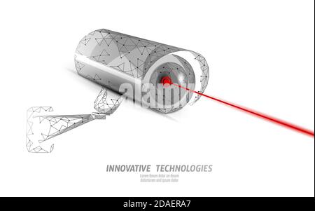 CCTV privacy control digital camera. Business security video looking graphic danger monitor. Equipment privacy warning concept vector illustration Stock Vector