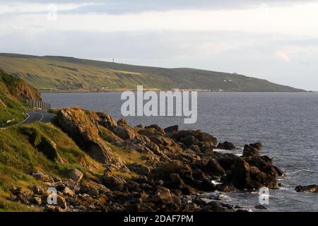 Ayrshire Carrick Coastal Road Lendalfoot, Scotland, UK Stock Photo