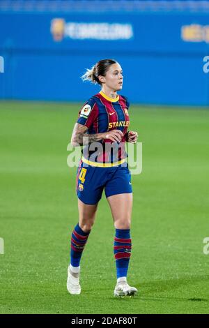 Maria &#039;Mapi&#039; Leon during the Women&#039;s Spanish championship, la Liga Iberdrola football match between FC Barcelona and Atletico de Madr P Stock Photo