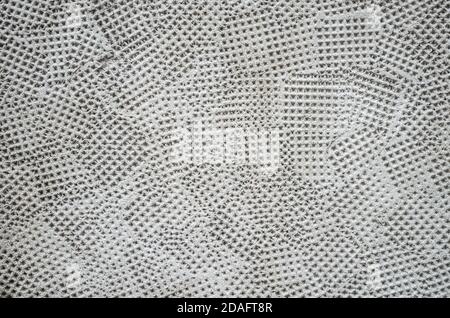 Gray plaster with artistic texture. Concrete loft texture photo. Stock Photo