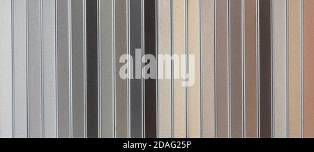 Sample multicolor grout close-up interior decor construction interior work Stock Photo