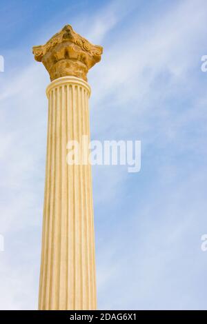 Roman ruins at Uthina (also known as Oudna), Ben Arous Governorate, Tunisia Stock Photo