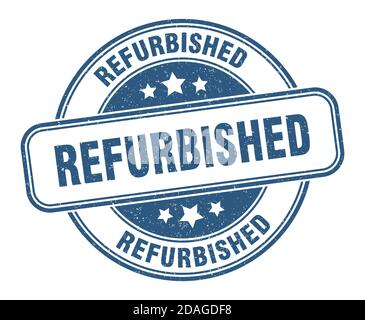 Refurbished Rubber Stamp Seal Vector Stock Vector Image & Art - Alamy