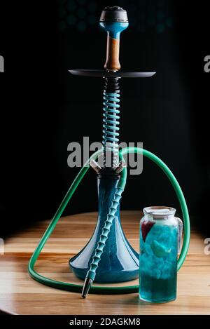 hookahs and refreshing lemonade on the table Stock Photo