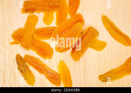 handmade preparation of treats for traditional Orthodox Christmas - dried fruits, cranberries, honey, nuts Stock Photo