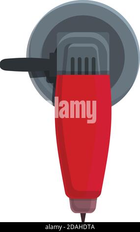 Construct grinding machine icon. Cartoon of construct grinding machine ...