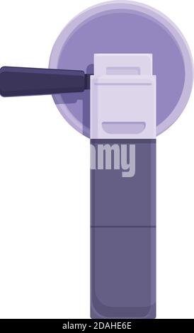 Hand grinding machine icon. Cartoon of hand grinding machine vector icon for web design isolated on white background Stock Vector